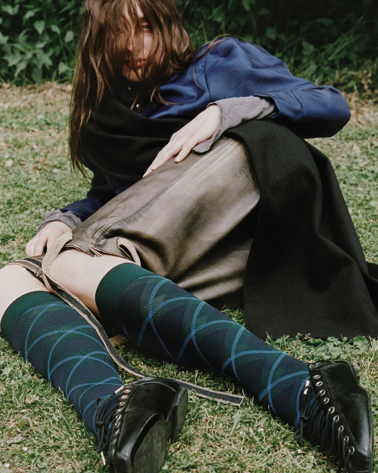 Franka Check Tights - Image 2