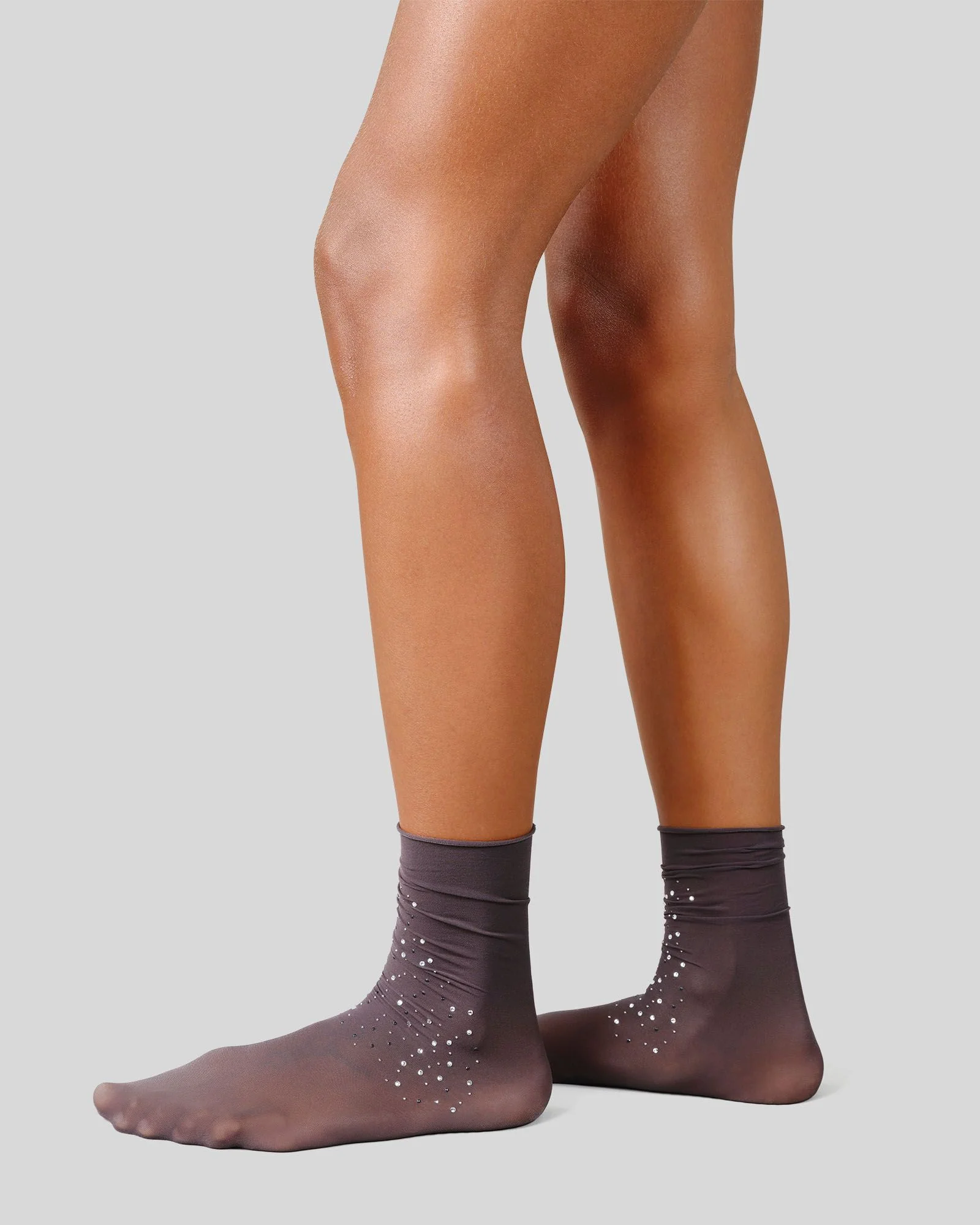 Pauline Rhinestone Socks - Image 2