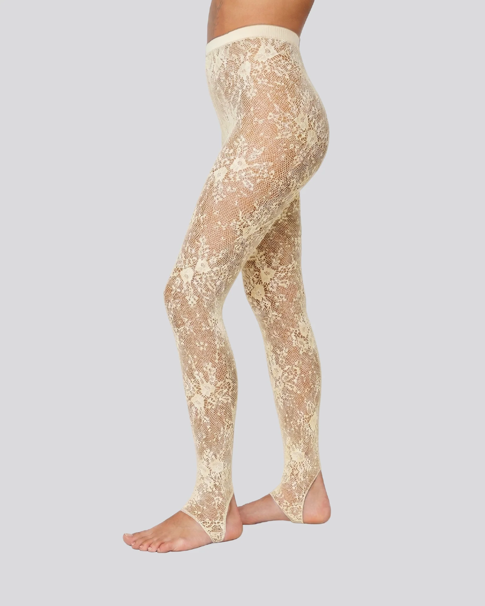 Rosa Lace Stirrup Leggings