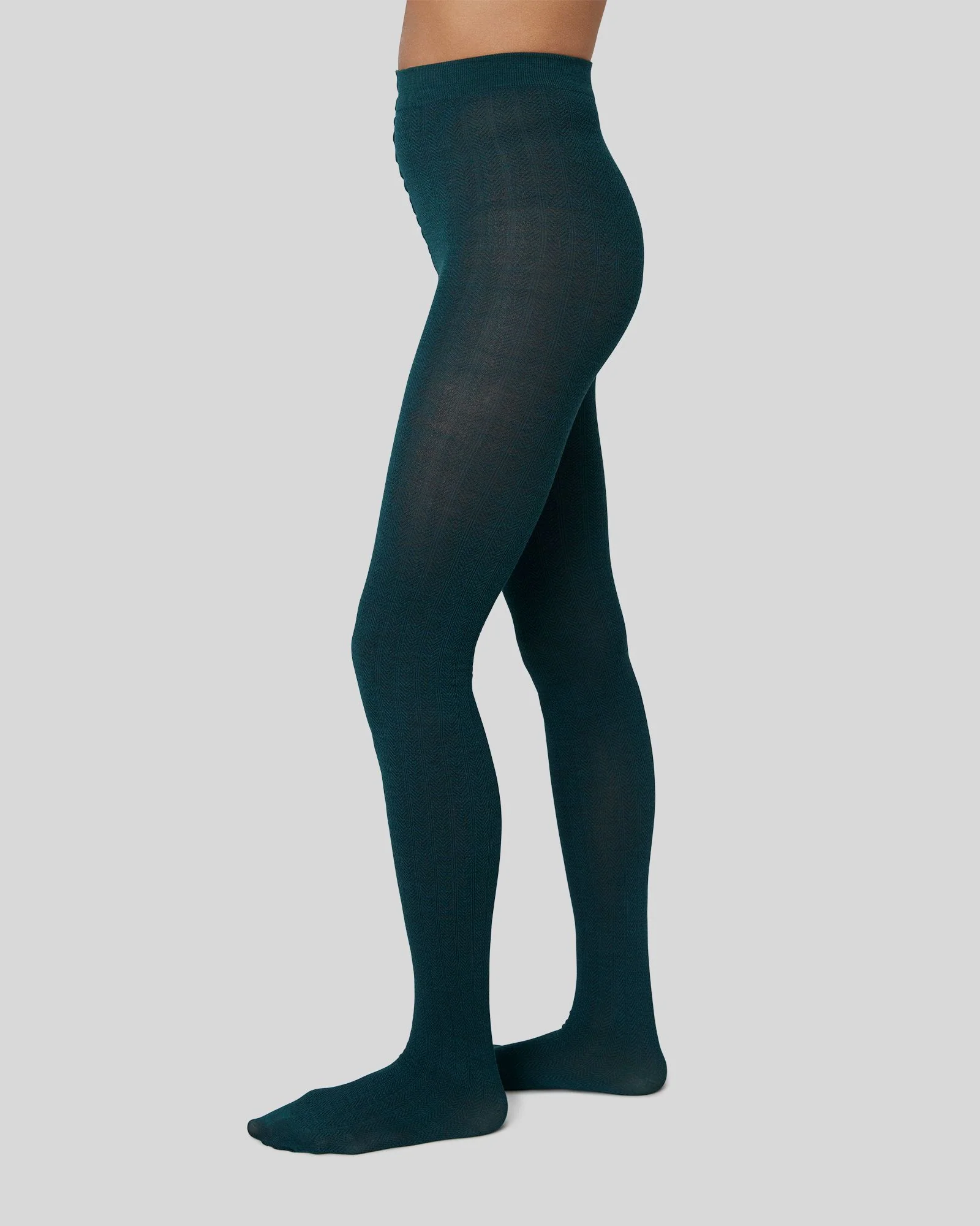 Ylva Wool Fishbone Tights
