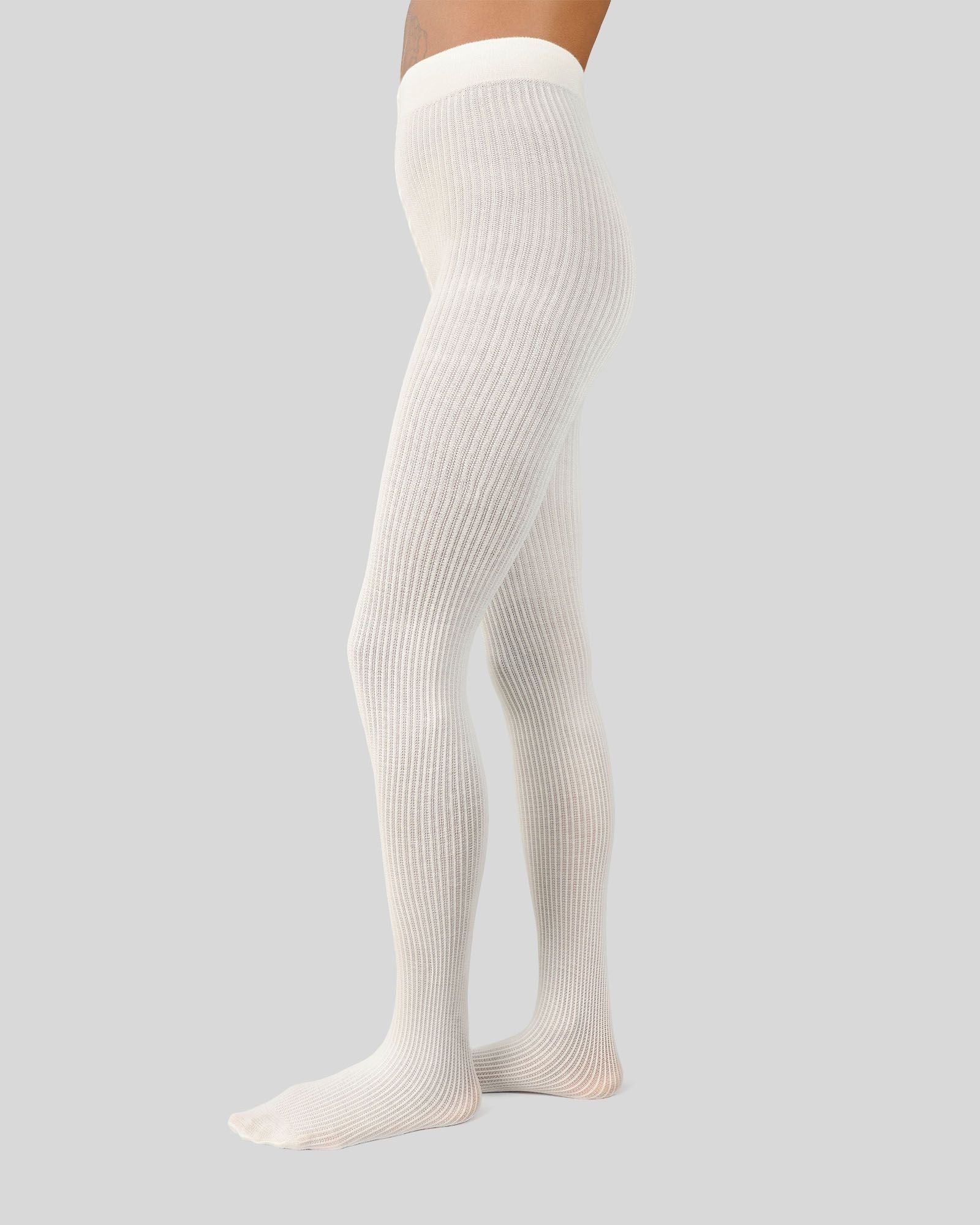 Zoe Ribbed Tights - Image 2